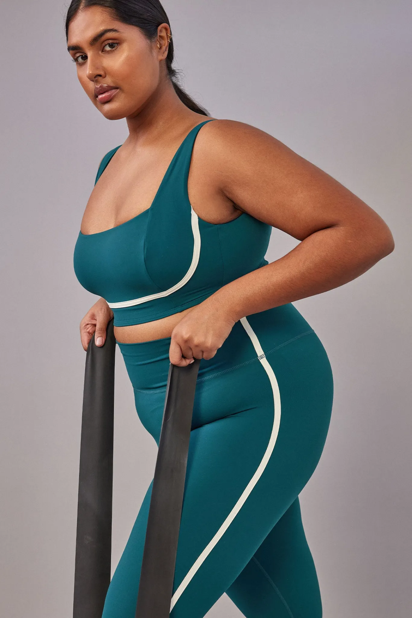 Monday Swimwear Leggings^Acadia Legging 27" - /Ivory