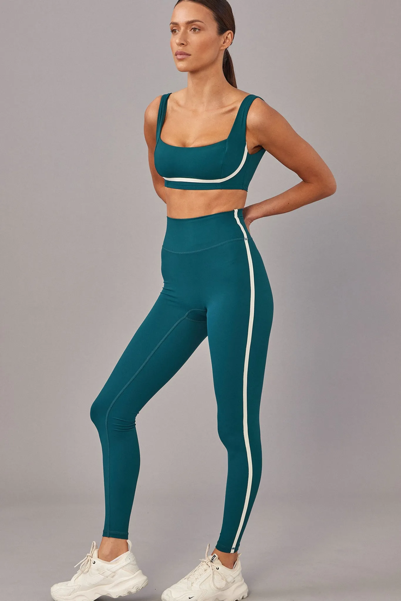 Monday Swimwear Leggings^Acadia Legging 27" - /Ivory