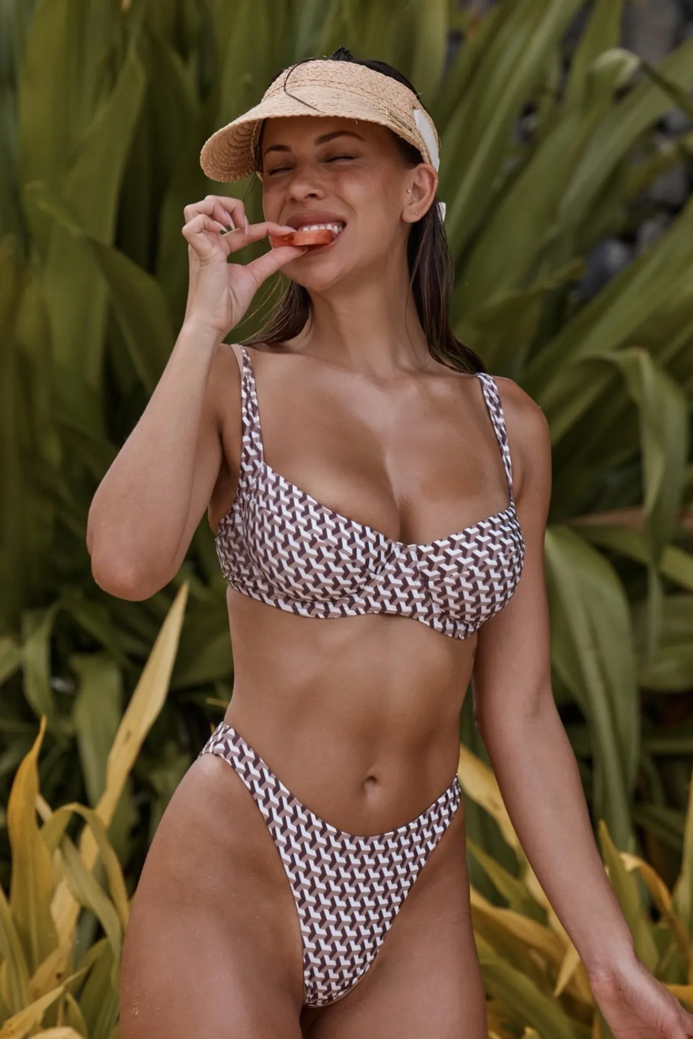 Monday Swimwear Hats^Anguilla Visor - Natural