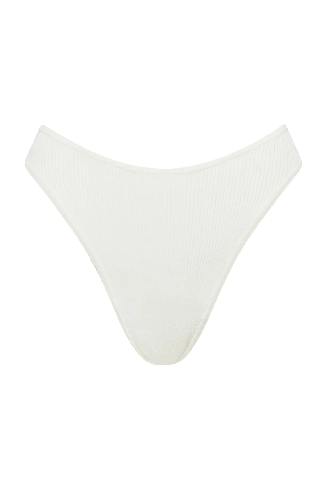 Monday Swimwear Knitwear|Bottoms^Bel Air Knitwear Bottom - White Rib