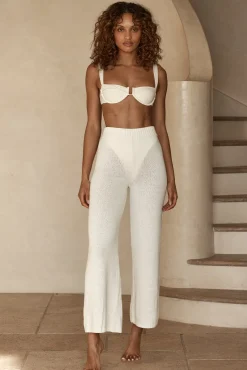 Monday Swimwear Knitwear|Bottoms^Hamilton Island Pant - White