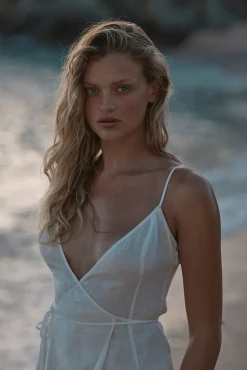 Monday Swimwear Knitwear|Dresses^Levanzo Dress - Linen