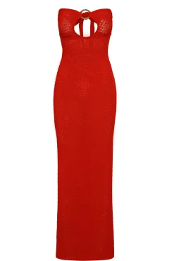Monday Swimwear Knitwear|Dresses^Montego Bandeau Dress - Lace Crochet