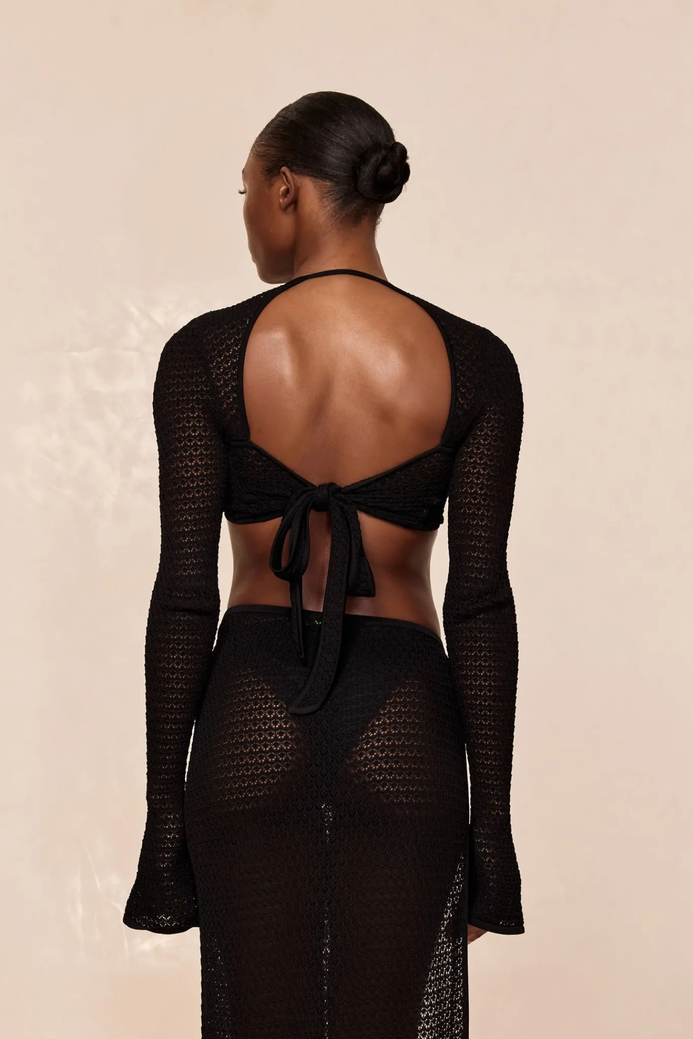 Monday Swimwear Knitwear|Tops^Montego Crop Top - Lace Crochet