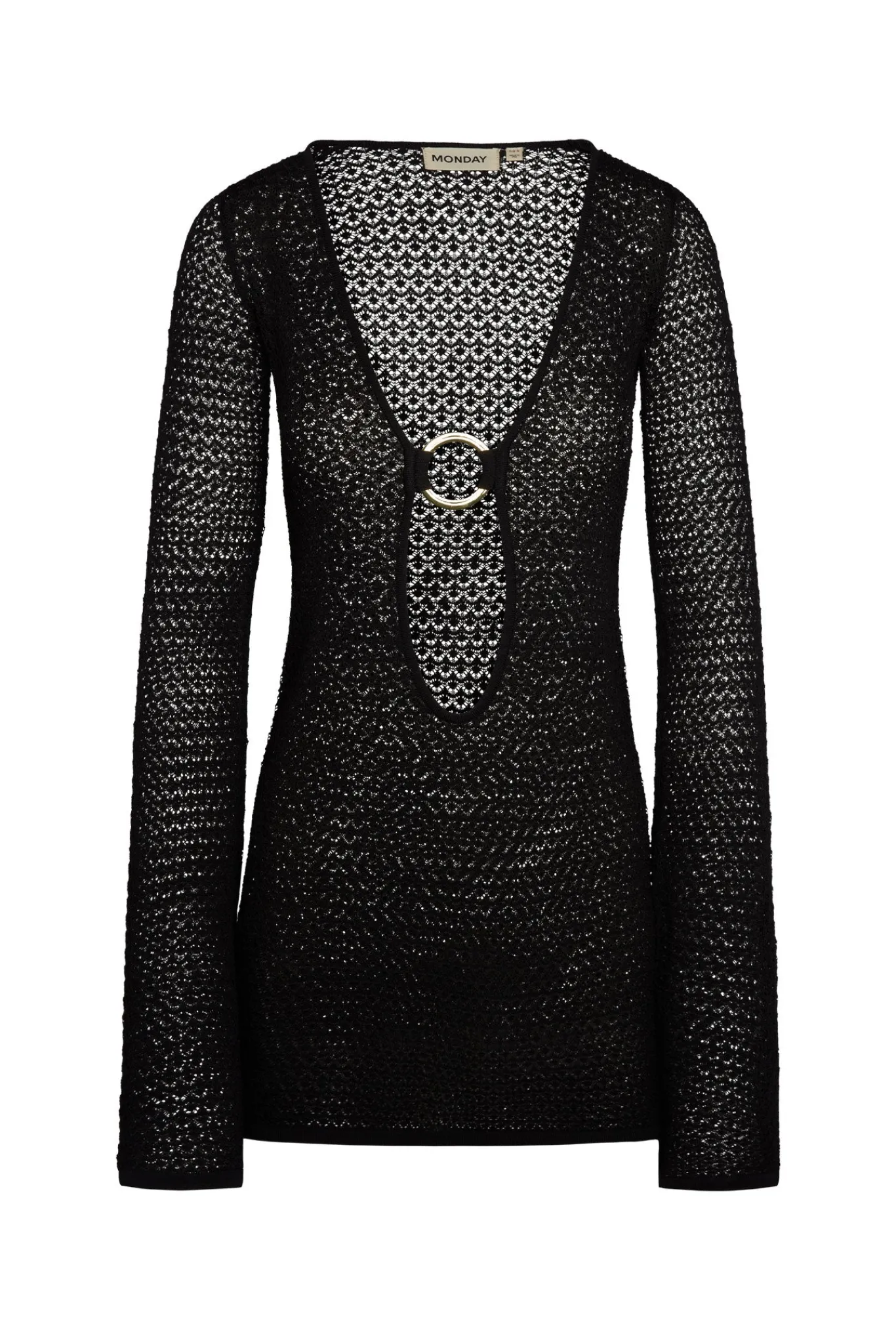 Monday Swimwear Knitwear|Dresses^Montego Mini Dress - Lace Crochet