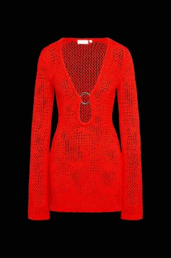 Monday Swimwear Knitwear|Dresses^Montego Mini Dress - Petit Crochet