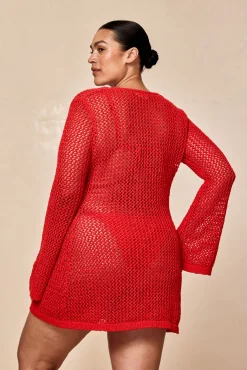 Monday Swimwear Knitwear|Dresses^Montego Mini Dress - Petit Crochet