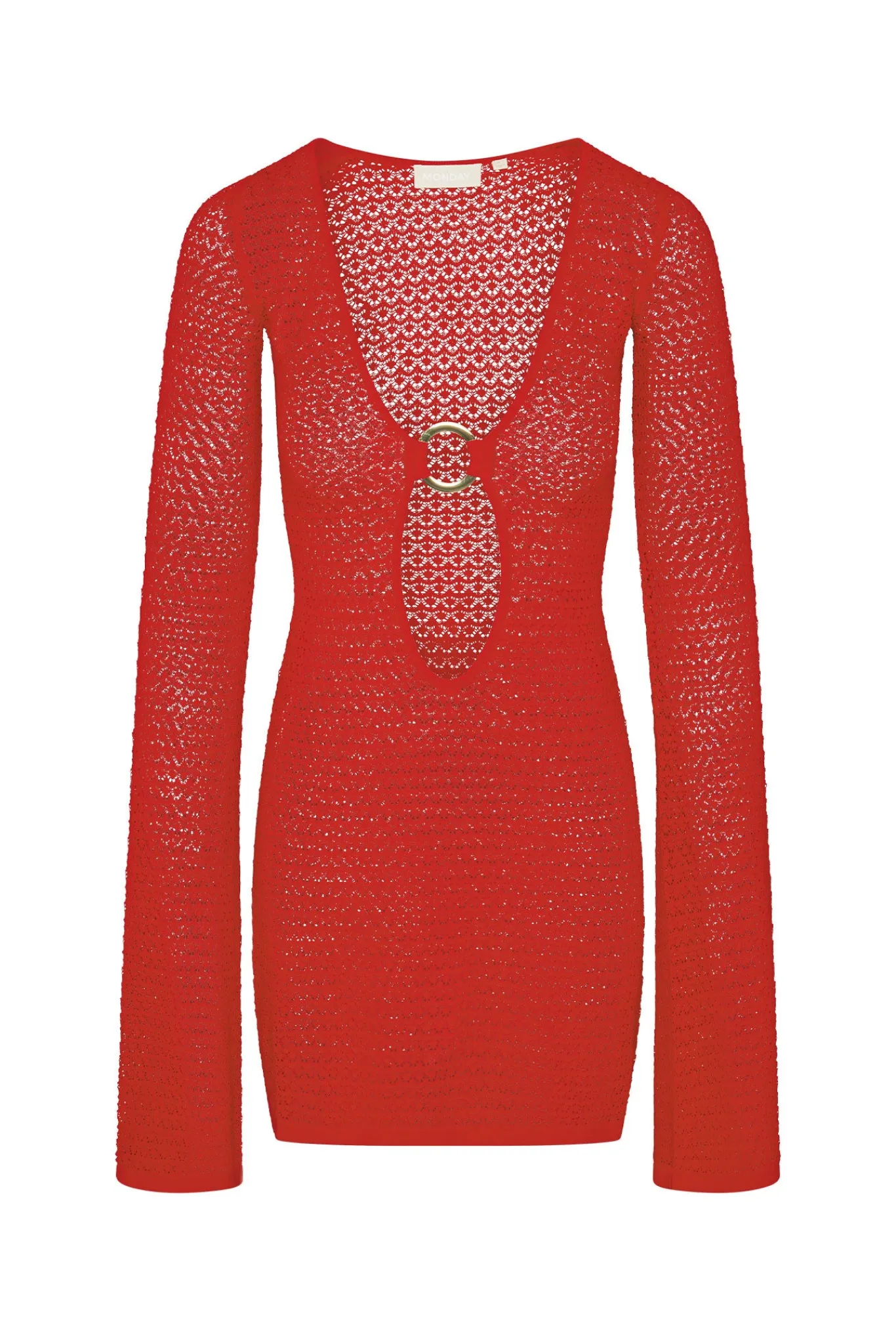 Monday Swimwear Knitwear|Dresses^Montego Mini Dress - Lace Crochet
