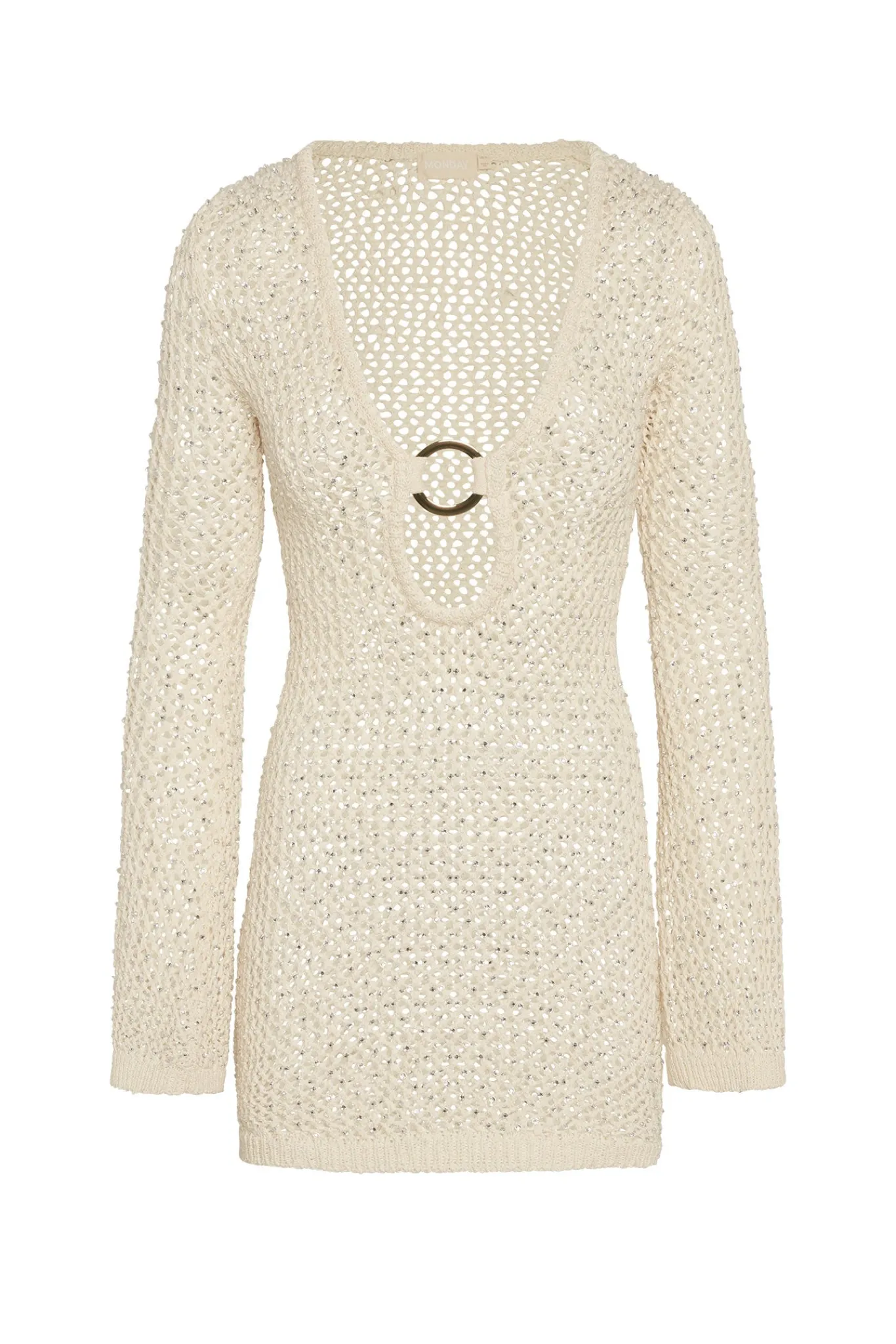 Monday Swimwear Knitwear|Dresses^Montego Mini Dress - Diamond Crochet