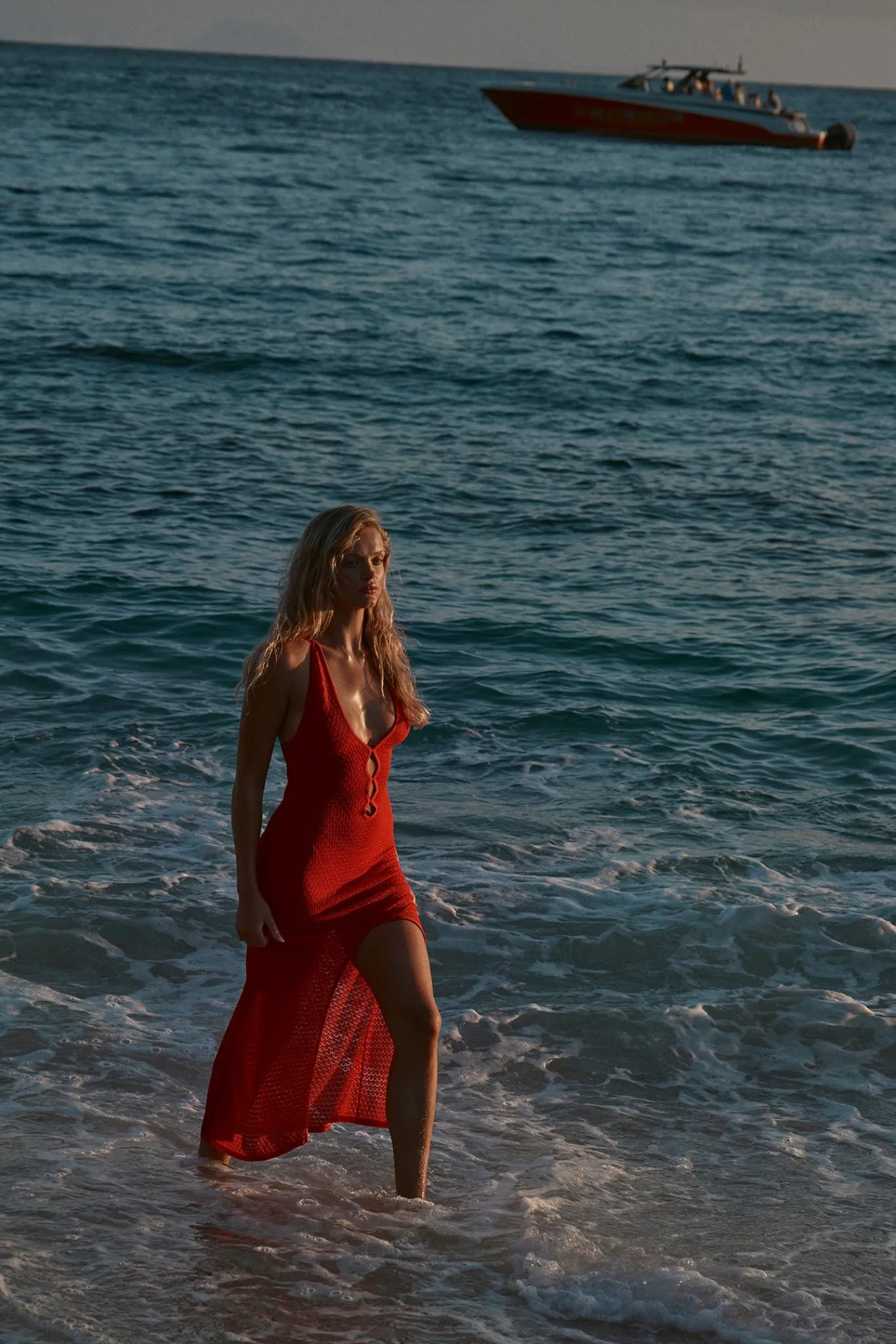 Monday Swimwear Knitwear|Dresses^Ramatuelle Dress - Lace Crochet