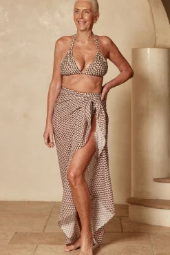 Monday Swimwear Sarongs|Bottoms^St. Tropez Sarong - Crinkle Linen